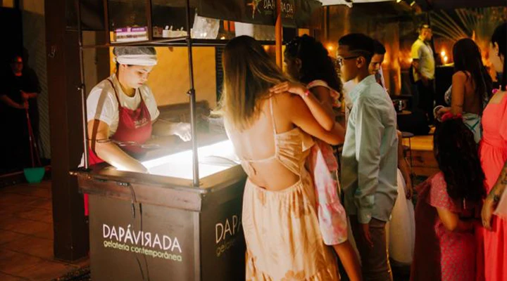 Gelato em Aniversário